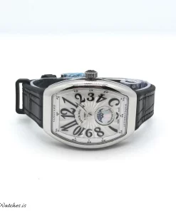 Alternative view of Franck Muller Vanguard V 32 SC Automatic 32mm Unisex Replica Watch - Silver Dial, Steel Case