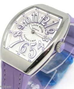 Franck Muller Vanguard V32QZ Quartz 33mm Female Replica Watch - Silver Dial, CaseMM