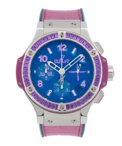 Hublot Big Bang 341.SV.5199.LR.1905.POP14 Automatic 41mm Unisex Replica Watch - Blue Dial, Titanium Case
