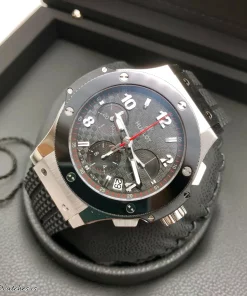 Hublot Big Bang 41mm 341.SB.131.RX Automatic 41mm Unisex Replica Watch - Black Dial, Steel Case