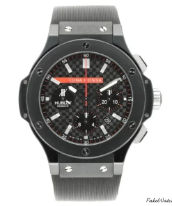 Hublot Big Bang 44mm 301.CM.131.RX.LUN06 Automatic 44mm Unisex Replica Watch - Black Dial, Ceramic Case
