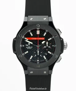 Hublot Big Bang 44mm 301.CM.131.RX.LUN06 Automatic 44mm Male Replica Watch - Black Dial, Ceramic Case