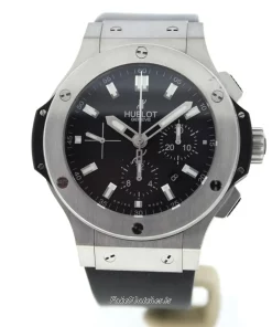 Alternative view of Hublot Big Bang 44mm 301.SX.1170.RX Automatic 44mm Unisex Replica Watch - Black Dial, Steel Case