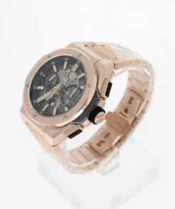 Alternative view of Hublot Big Bang 451.OX.1180.OX Automatic 42mm Unisex Replica Watch - Transparent Dial, Rose Gold Case