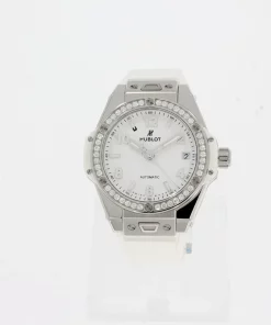 Hublot Big Bang 465.SE.2010.RW.1204 Automatic 39mm Female Replica Watch - White Dial, Steel Case