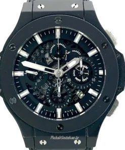 Hublot Big Bang Aero Bang 311.CI.1170.GR Automatic 45mm Male Replica Watch - Black Dial, Steel Case