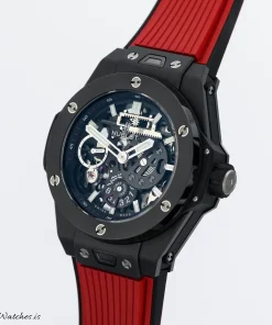 Alternative view of Hublot Big Bang Meca-10 414.CI.1123.RX Manual winding 45mm Unisex Replica Watch - Transparent Dial, Ceramic Case