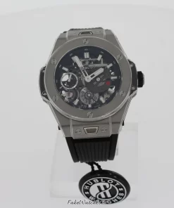 Hublot Big Bang Meca-10 414.NI.1123.RX Manual winding 45mm Unisex Replica Watch - Transparent Dial, Titanium Case