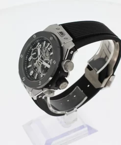 Alternative view of Hublot Big Bang Unico 421.NM.1170.RX Automatic 44mm Unisex Replica Watch - Transparent Dial, Titanium Case
