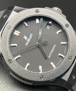 Hublot Classic Fusion 511.CM.1171.RX Automatic 45mm Unisex Replica Watch - Black Dial, Ceramic Case