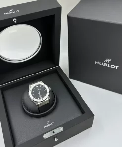 Alternative view of Hublot Classic Fusion 511.NX.1171.RX Automatic 45mm Unisex Replica Watch - Black Dial, Titanium Case
