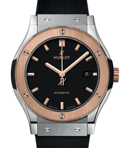 Hublot Classic Fusion 542.NO.1181.RX Automatic 42mm Unisex Replica Watch - Black Dial, Titanium Case