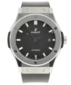 Hublot Classic Fusion 542.NX.1171.RX Automatic 42mm Unisex Replica Watch - Black Dial, Titanium Case
