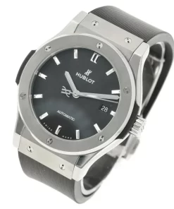 Alternative view of Hublot Classic Fusion 542.NX.1171.RX Automatic 42mm Unisex Replica Watch - Black Dial, Titanium Case
