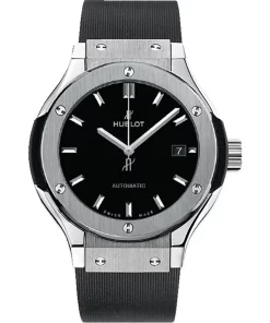 Hublot Classic Fusion 542.NX.1171.RX Automatic 42mm Unisex Replica Watch - Black Dial, Titanium Case