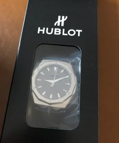 Alternative view of Hublot Classic Fusion 550.NS.1800.RX.ORL19 Automatic 40mm Unisex Replica Watch - Black Dial, Titanium Case