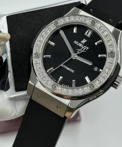 Hublot Classic Fusion 565.NX.1470.RX.1204 Automatic 38mm Unisex Replica Watch - Black Dial, Titanium Case
