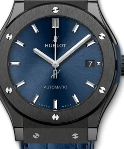 Hublot Classic Fusion Blue 511.CM.7170.RX Automatic 45mm Unisex Replica Watch - Blue Dial, Ceramic Case