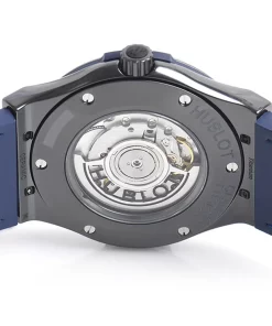 Alternative view of Hublot Classic Fusion Blue 511.CM.7170.RX Automatic 45mm Unisex Replica Watch - Blue Dial, Ceramic Case