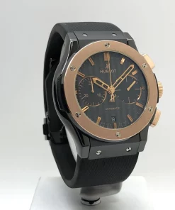 Alternative view of Hublot Classic Fusion Chronograph 521.CO.1781.RX Automatic 45mm Unisex Replica Watch - Black Dial, Ceramic Case