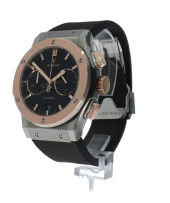 Alternative view of Hublot Classic Fusion Chronograph 521.NO.1181.RX Automatic 45mm Unisex Replica Watch - Black Dial, Titanium Case