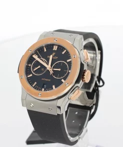 Alternative view of Hublot Classic Fusion Chronograph 541.NO.1181.RX Automatic 42mm Unisex Replica Watch - Black Dial, Titanium Case