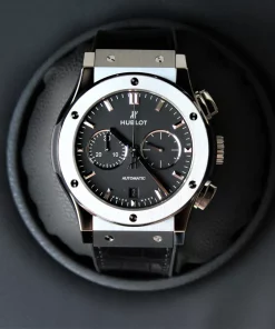 Hublot Classic Fusion Chronograph 541.NX.1171.LR Automatic 42mm Unisex Replica Watch - Black Dial, Titanium Case