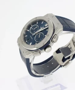 Alternative view of Hublot Classic Fusion Chronograph 541.NX.7170.LR Automatic 42mm Unisex Replica Watch - Blue Dial, Titanium Case