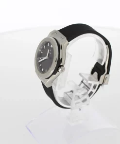 Alternative view of Hublot Classic Fusion Quartz 581.NX.1470.RX Quartz 33mm Female Replica Watch - Black Dial, Titanium Case