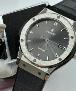 Hublot Classic Fusion Racing Grey 542.NX.7071.LR Automatic 42mm Unisex Replica Watch - Grey Dial, Titanium Case