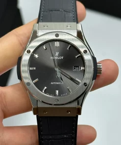 Alternative view of Hublot Classic Fusion Racing Grey 542.NX.7071.LR Automatic 42mm Unisex Replica Watch - Grey Dial, Titanium Case
