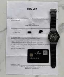 Alternative view of Hublot Classic Fusion Ultra-Thin 515.CM.0140.LR Manual winding 45mm Unisex Replica Watch - Transparent Dial, Ceramic Case