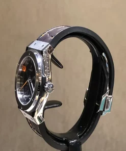 Alternative view of Hublot Classic Hublot Classic Enrique Ponce Automatic 42mm Unisex Replica Watch - Grey Dial, Titanium CaseMM
