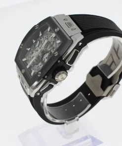 Alternative view of Hublot Spirit of Big Bang 642.NM.0170.RX Automatic 42mm Unisex Replica Watch - Transparent Dial, Titanium Case