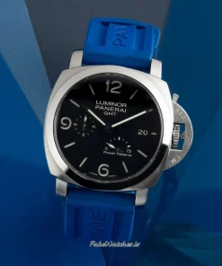 Panerai Luminor 1950 3 Days GMT Power Reserve Automatic PAM00321 Automatic 44mm Unisex Replica Watch - Black Dial, Steel Case