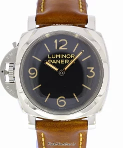 Panerai Luminor 1950 PAM00557 Manual winding 47mm Unisex Replica Watch - Black Dial, Steel Case
