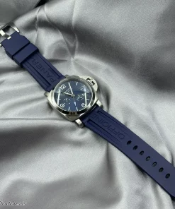 Alternative view of Panerai Luminor 1950 PAM01361 Automatic 44mm Unisex Replica Watch - Blue Dial, Steel Case