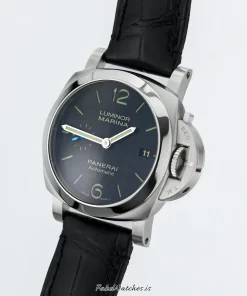 Alternative view of Panerai Luminor 1950 PAM01372 Automatic 40mm Unisex Replica Watch - Black Dial, Steel Case