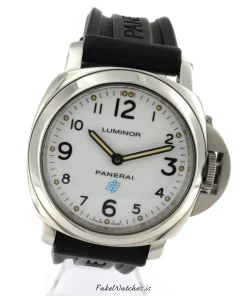 Panerai Luminor Base Logo PAM00630 Manual winding 44mm Unisex Replica Watch - White Dial, Steel Case