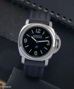 Panerai Luminor Base Logo PAM01086 Manual winding 44mm Unisex Replica Watch - Black Dial, Steel Case