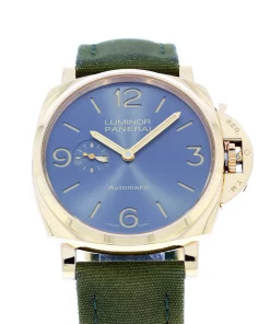 Panerai Luminor Due PAM 00675 Automatic 45mm Unisex Replica Watch - Grey Dial, Red Gold Case