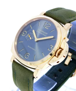 Alternative view of Panerai Luminor Due PAM 00675 Automatic 45mm Unisex Replica Watch - Grey Dial, Red Gold Case