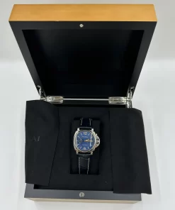 Alternative view of Panerai Luminor Due PAM00926 Automatic 38mm Unisex Replica Watch - Blue Dial, Titanium Case