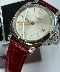 Panerai Luminor Due PAM01248 Automatic 38mm Female Replica Watch - Silver Dial, Steel Case
