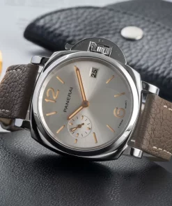 Alternative view of Panerai Luminor Due PAM01248 Automatic 38mm Female Replica Watch - Silver Dial, Steel Case