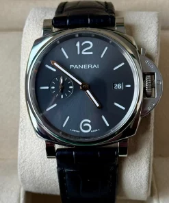 Alternative view of Panerai Luminor Due PAM01250 Automatic 42mm Unisex Replica Watch - Grey Dial, Steel Case