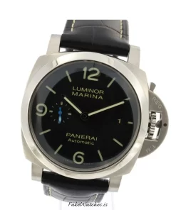 Panerai Luminor Marina 1950 3 Days Automatic PAM01312 Automatic 44mm Unisex Replica Watch - Black Dial, Steel Case