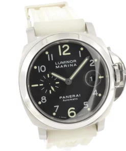 Panerai Luminor Marina Automatic PAM00164 Automatic 44mm Unisex Replica Watch - Black Dial, Steel Case