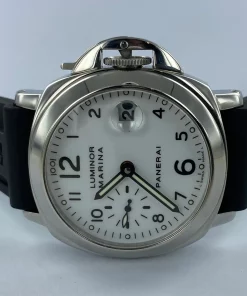 Panerai Luminor Marina OP6529 Automatic 40mm Unisex Replica Watch - White Dial, Steel Case