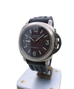 Panerai Luminor Marina PAM00118 Manual winding 44mm Unisex Replica Watch - Brown Dial, Titanium Case